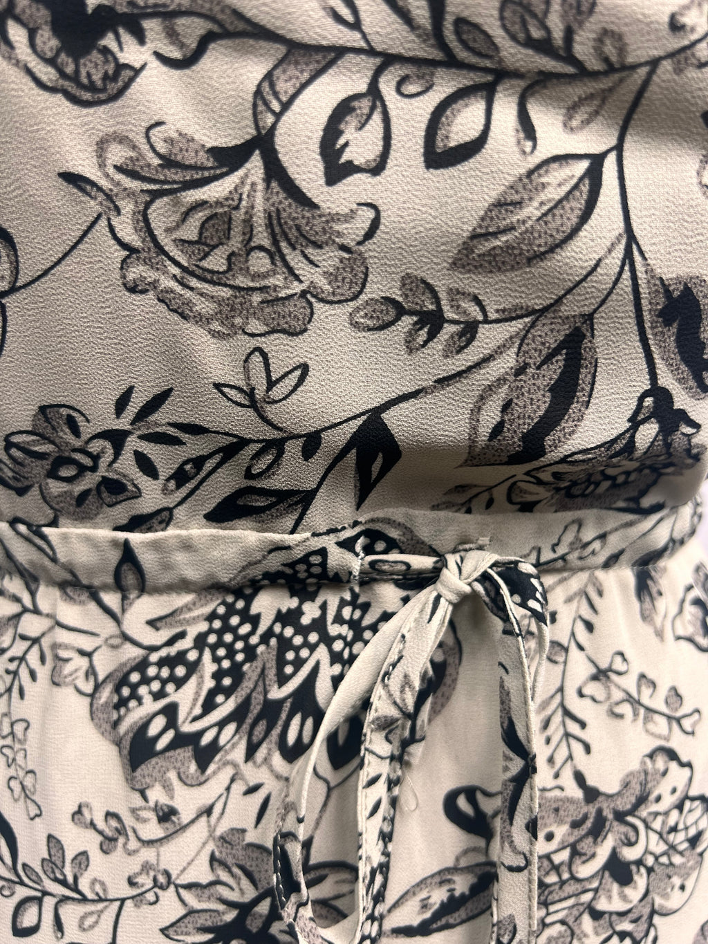 Floral Print Short Sleeve Ruffle Dress