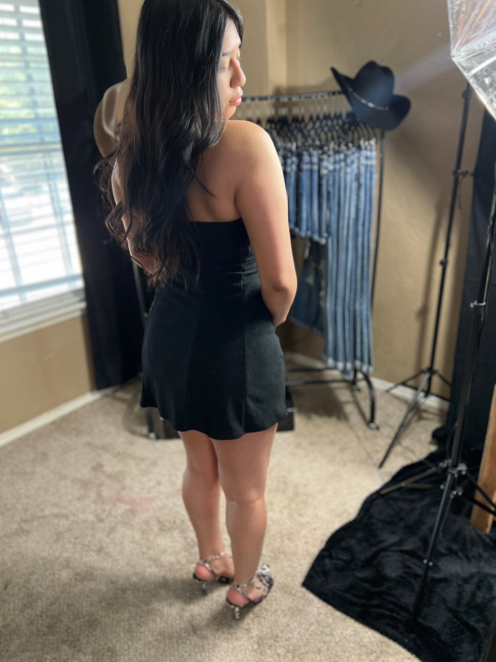 Black Tub Sexy dress
