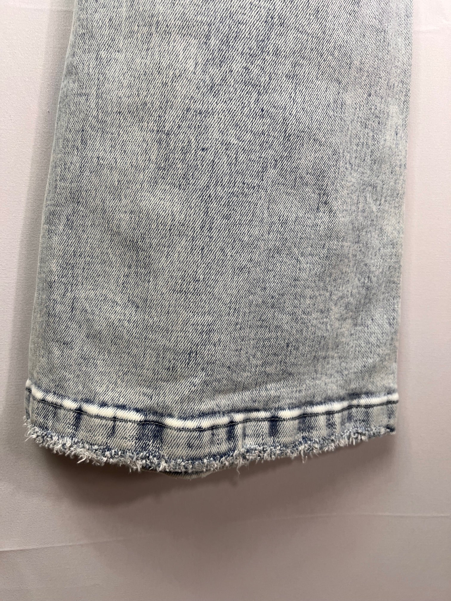 Whitewash Destroyed Mid Rise Stretch Flare